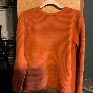 Rusty orange sweater